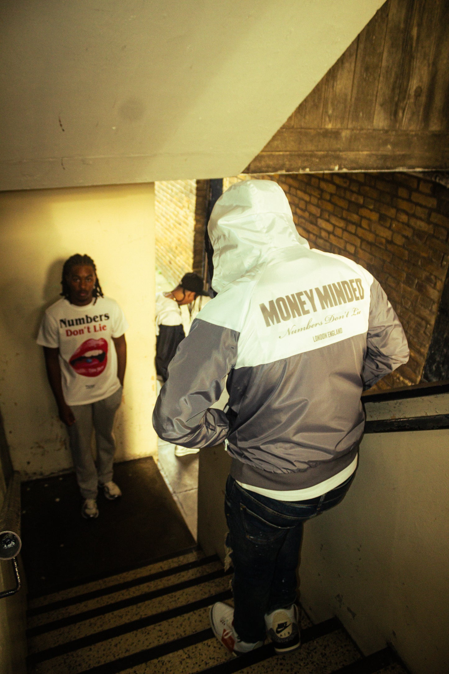 Navy Windbreaker