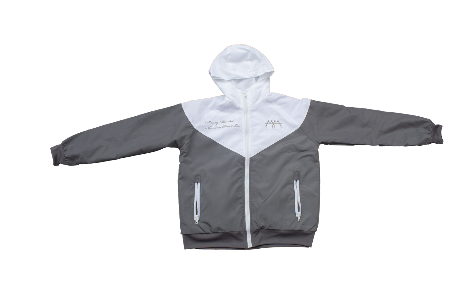 Grey Windbreaker